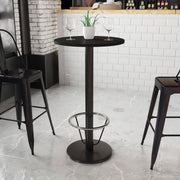 24RD Black Table-18RD Base