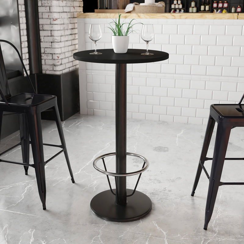 24RD Black Table-18RD Base