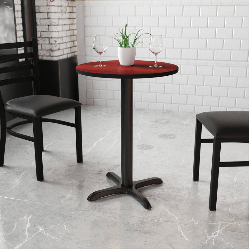 24RD MA Laminate Table-X-Base