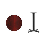 24RD MA Laminate Table-X-Base