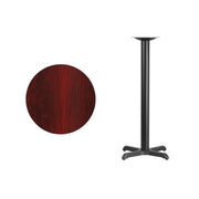 24RD MA Laminate Table-X-Base