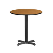 24RD NA Laminate Table-X-Base