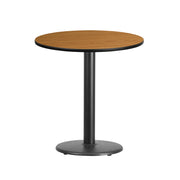 24RD NA Laminate Table-RD Base