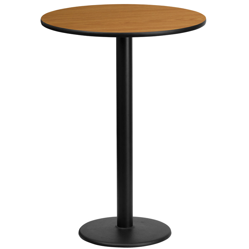 24RD NA Laminate Table-RD Base