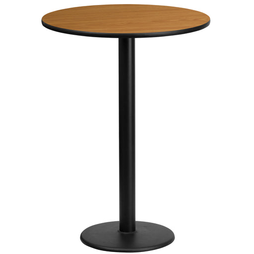 24RD NA Laminate Table-RD Base