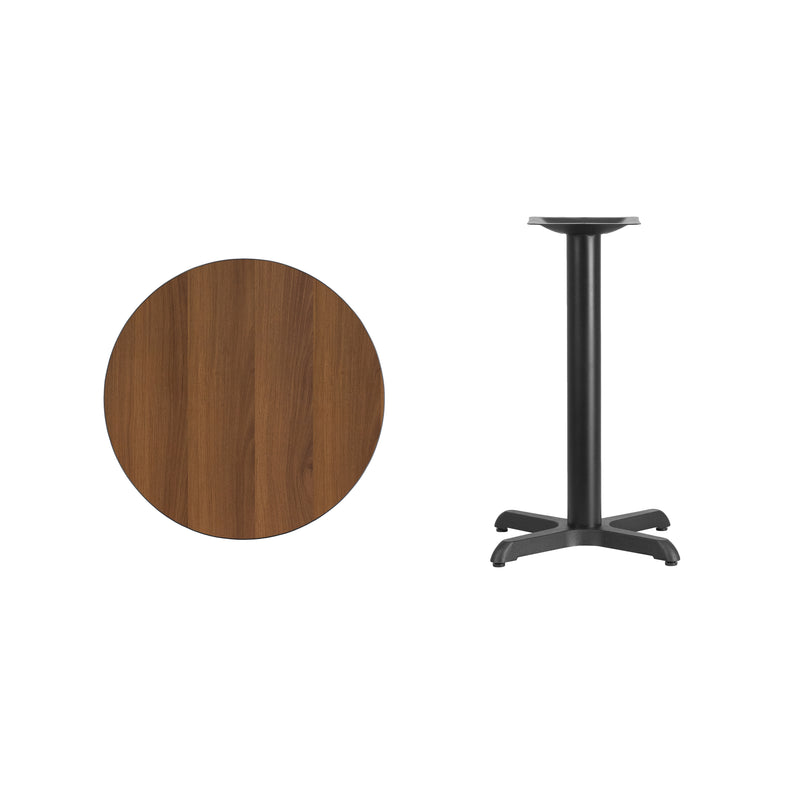 24RD WA Laminate Table-X-Base