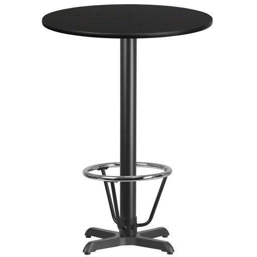 30RD Black Table-22x22 X-Base