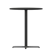 30RD Black Table-22x22 X-Base