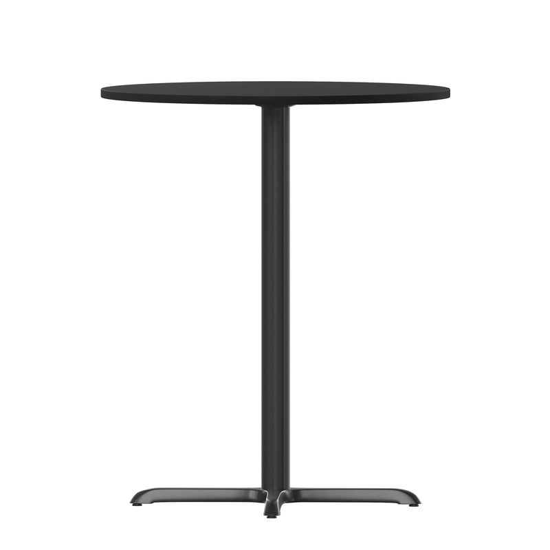 30RD Black Table-22x22 X-Base