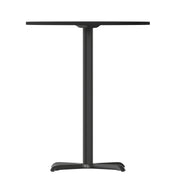 30RD Black Table-22x22 X-Base