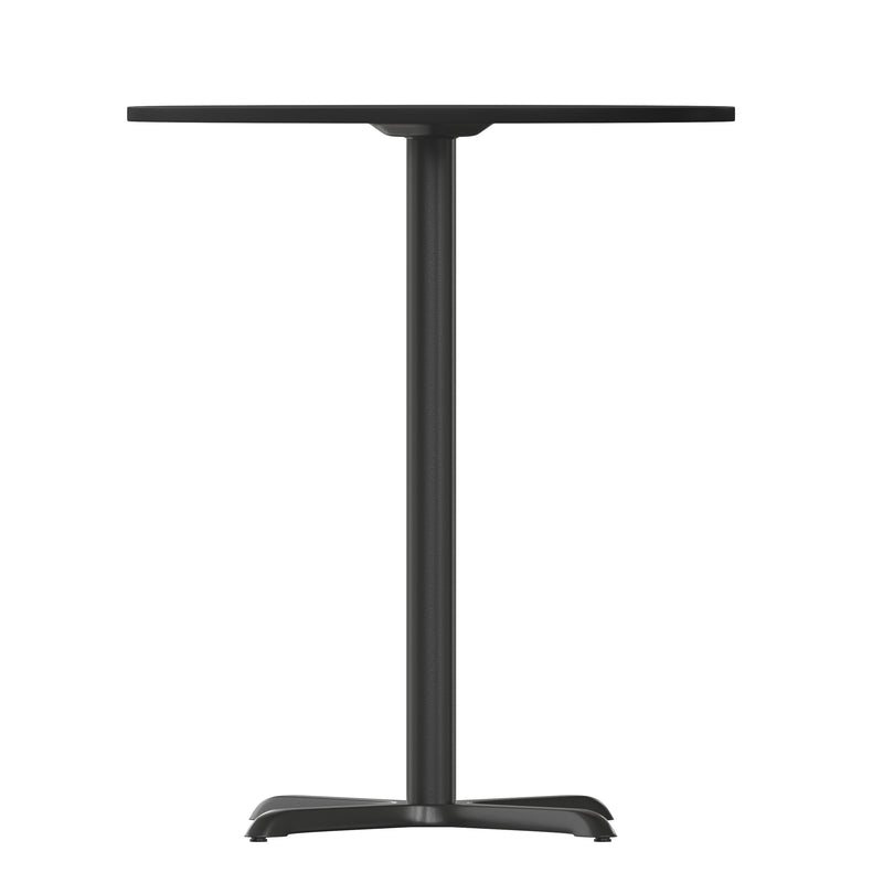 30RD Black Table-22x22 X-Base