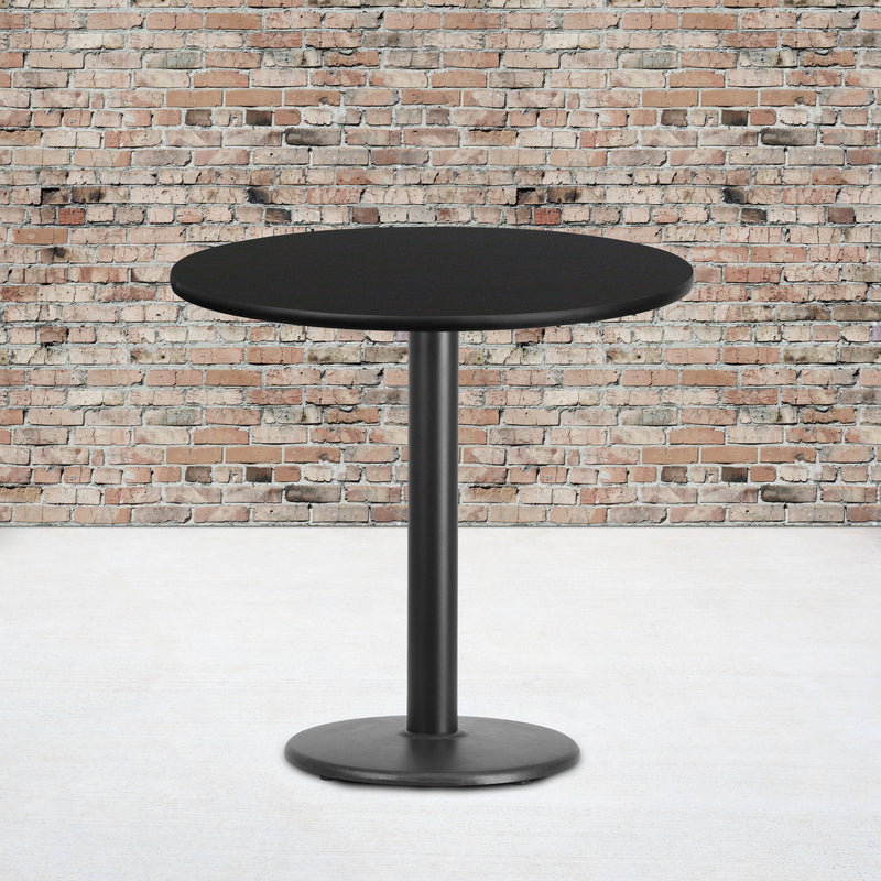 30RD Black Table-18RD Base