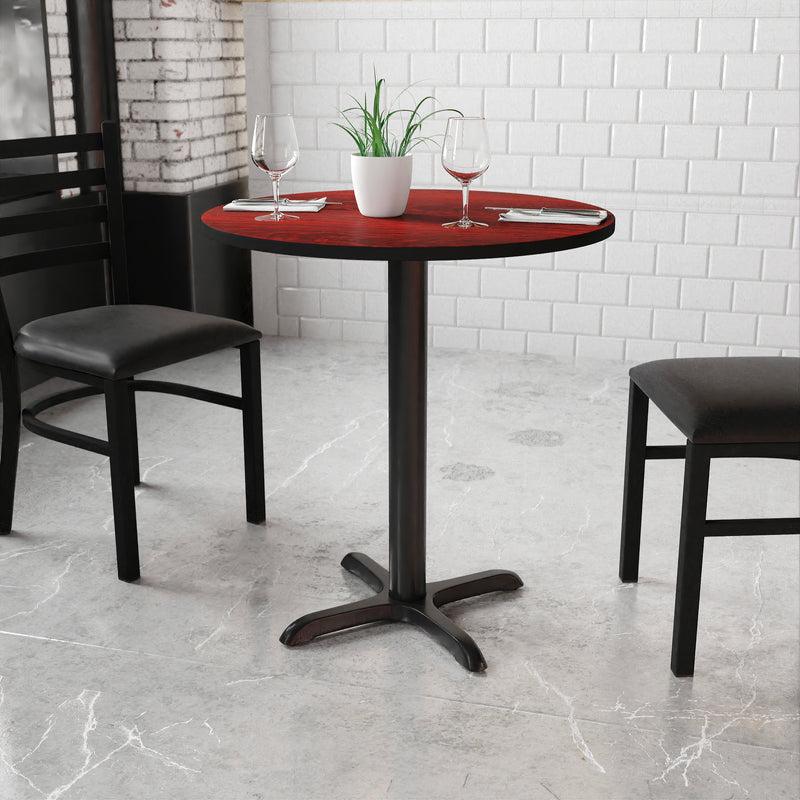 30RD MA Laminate Table-X-Base