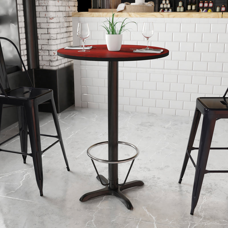 30RD MA Laminate Table-X-Base