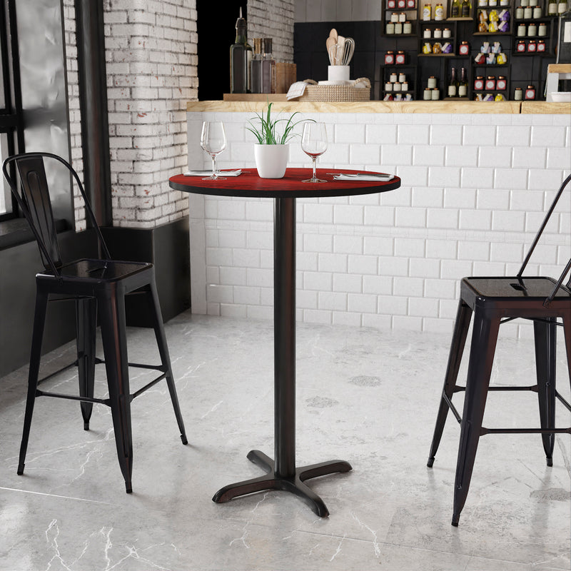 30RD MA Laminate Table-X-Base