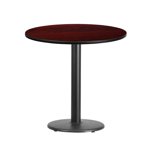 30RD MA Laminate Table-RD Base