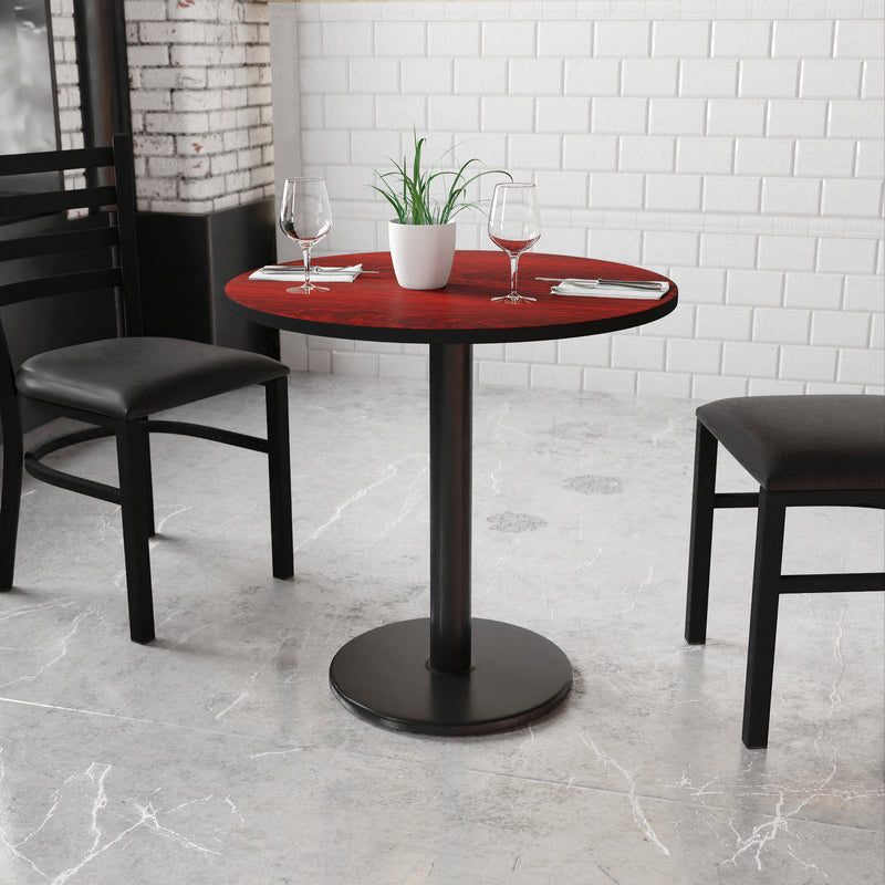 30RD MA Laminate Table-RD Base