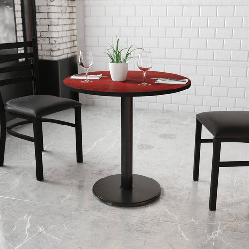 30RD MA Laminate Table-RD Base