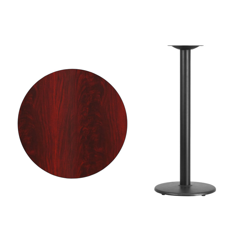 30RD MA Laminate Table-RD Base