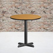 30RD NA Laminate Table-X-Base