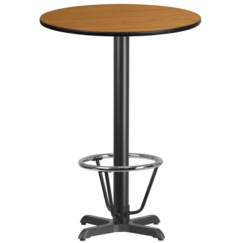 30RD Natural Table-X-Base