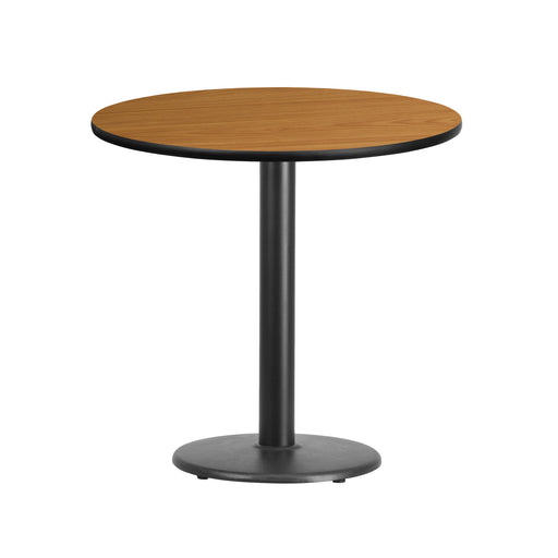 30RD NA Laminate Table-RD Base