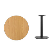 30RD NA Laminate Table-RD Base