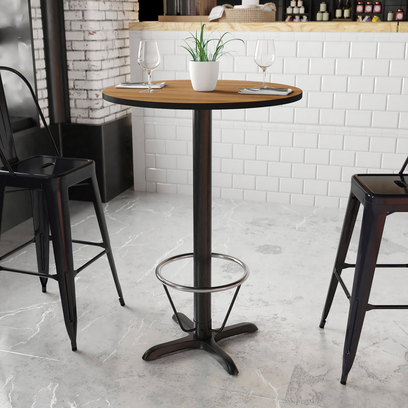 30RD WA Laminate Table-X-Base