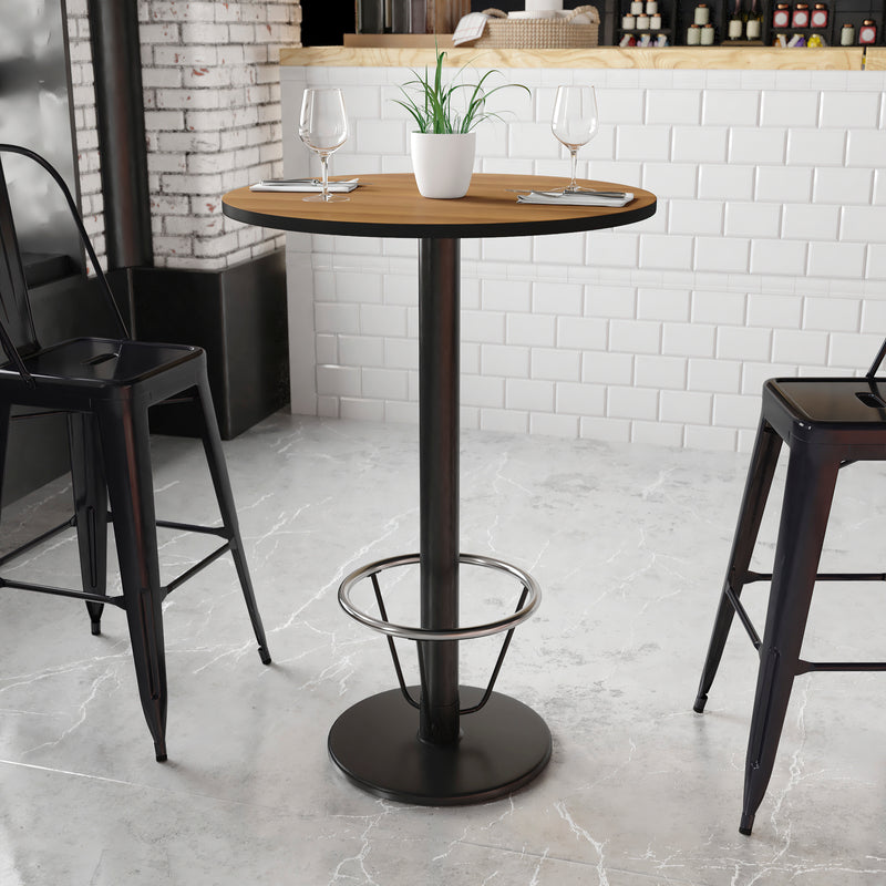 30RD WA Laminate Table-RD Base