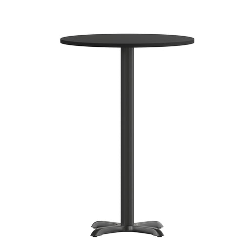 36RD Black Table-30x30 X-Base