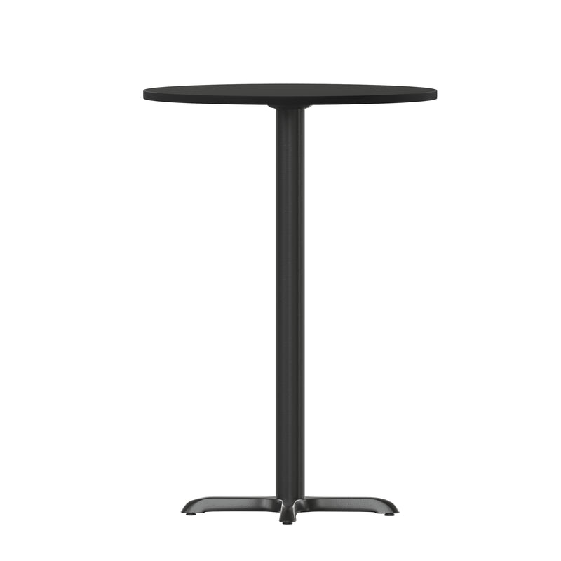 36RD Black Table-30x30 X-Base