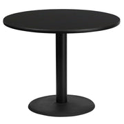 36RD Black Table-24RD Base