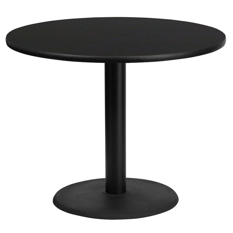 36RD Black Table-24RD Base