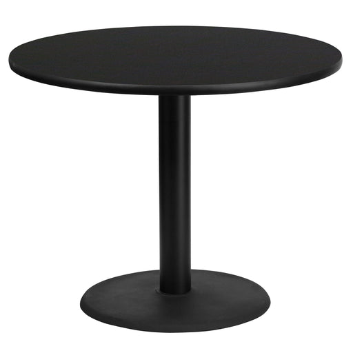 36RD Black Table-24RD Base