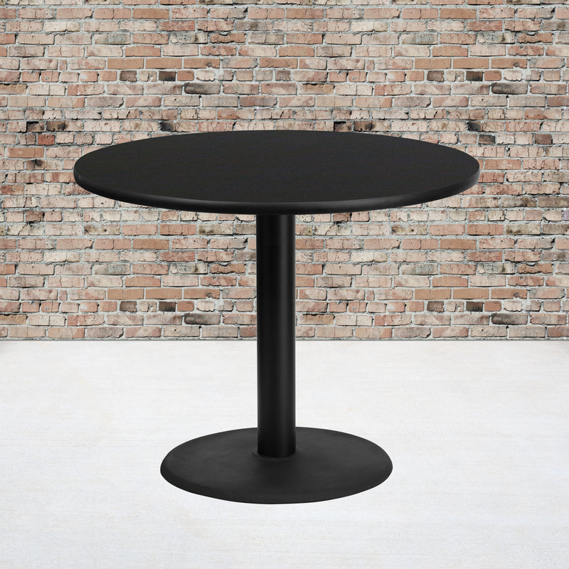 36RD Black Table-24RD Base
