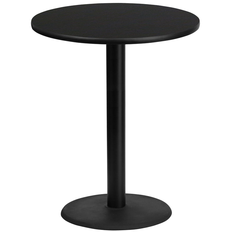 36RD Black Table-24RD Base