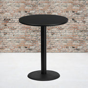 36RD Black Table-24RD Base