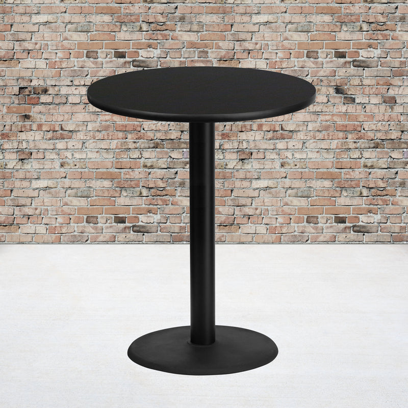 36RD Black Table-24RD Base