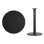 36RD Black Table-24RD Base