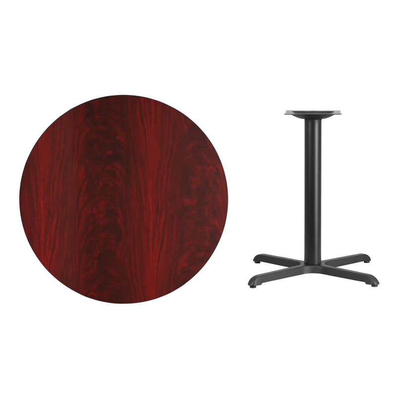 36RD MA Laminate Table-X-Base