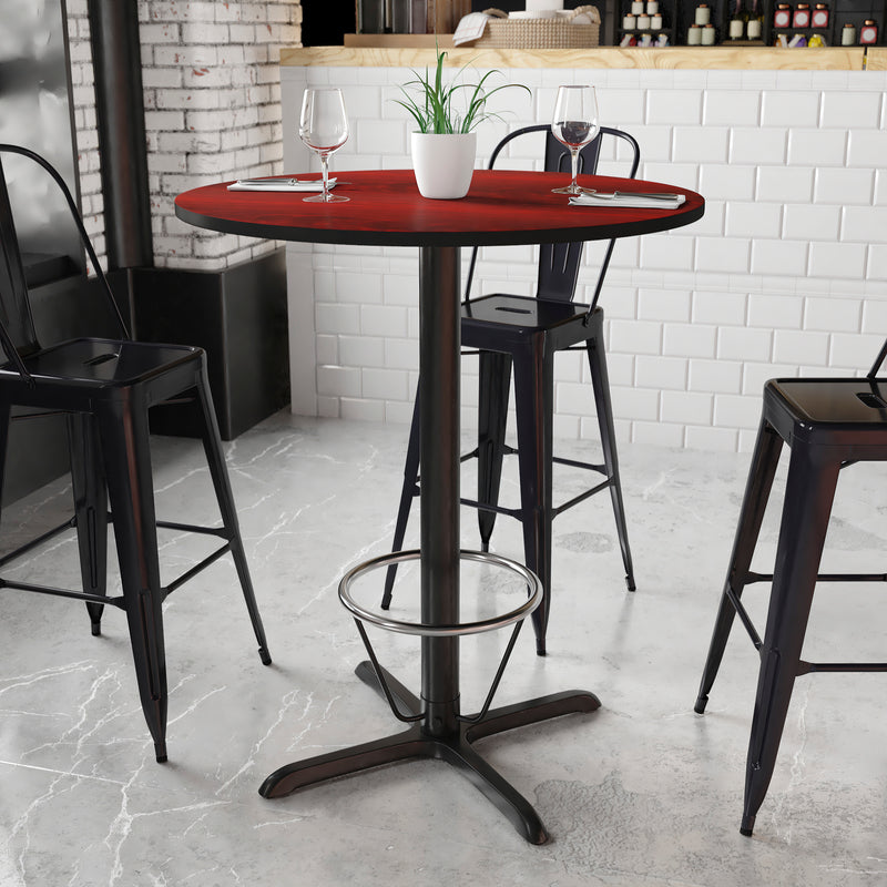 36RD MA Laminate Table-X-Base