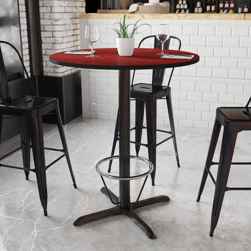 36RD MA Laminate Table-X-Base
