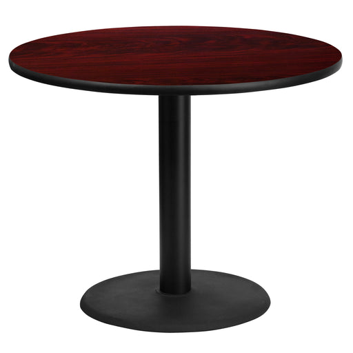 36RD MA Laminate Table-RD Base