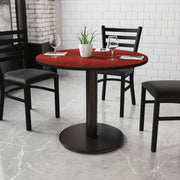 36RD MA Laminate Table-RD Base