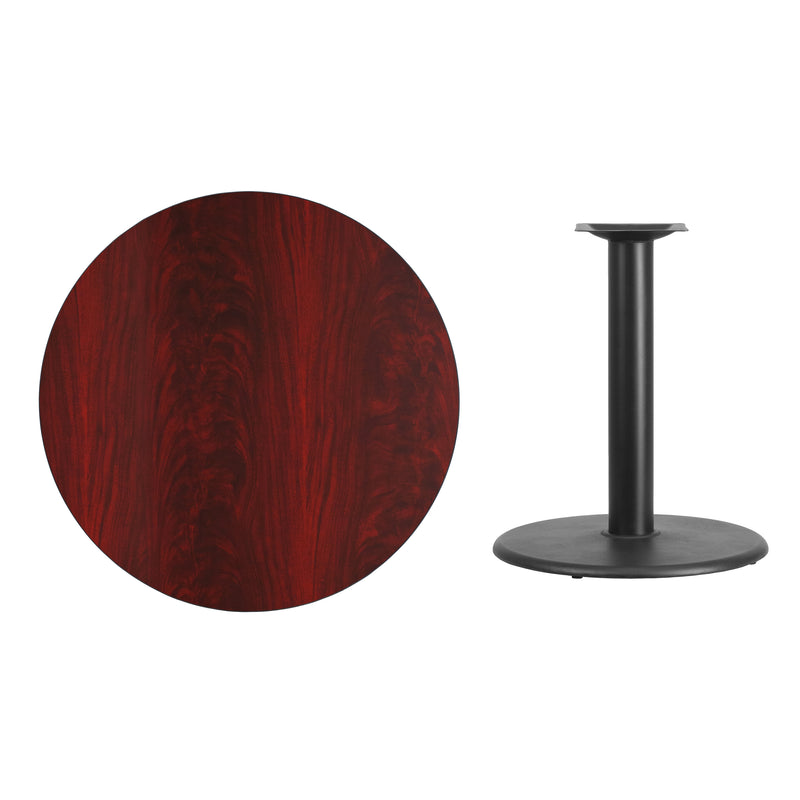 36RD MA Laminate Table-RD Base