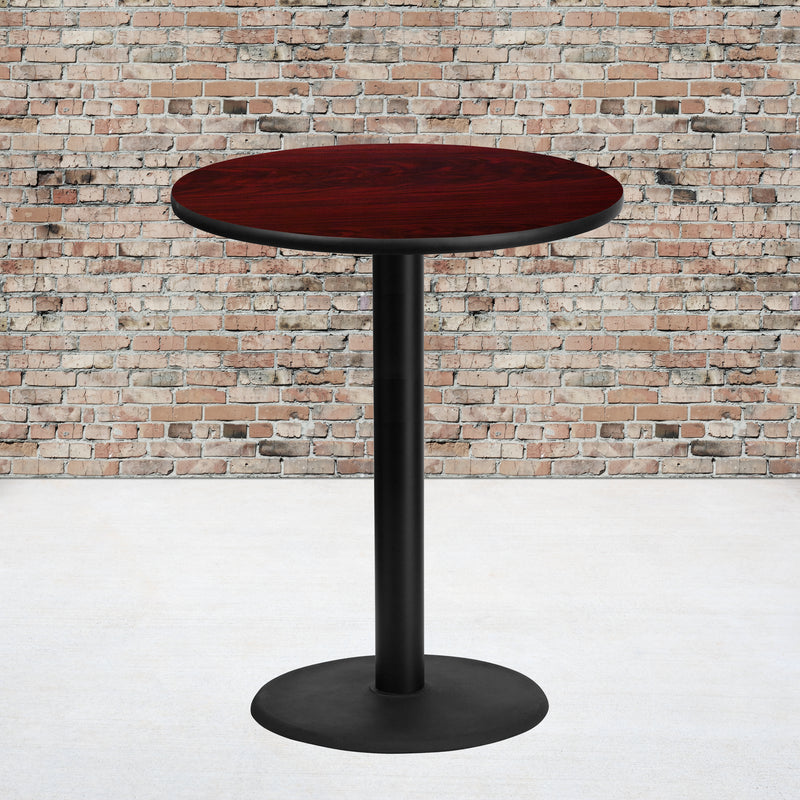 36RD MA Laminate Table-RD Base