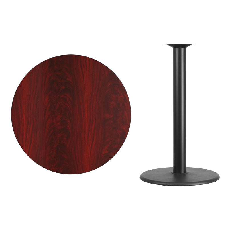 36RD MA Laminate Table-RD Base