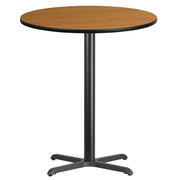 36RD NA Laminate Table-X-Base
