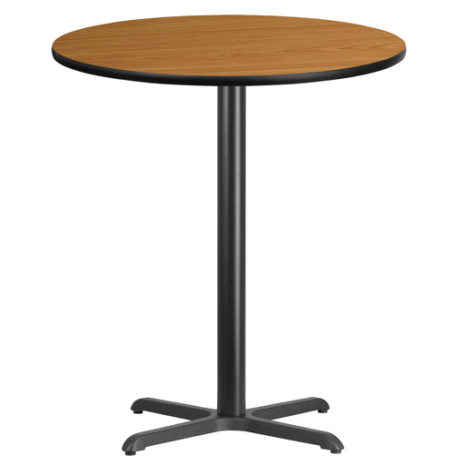36RD NA Laminate Table-X-Base