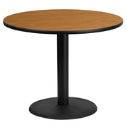 36RD NA Laminate Table-RD Base